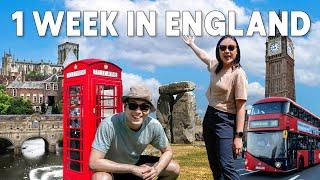 Our 1-week multi-city adventures across England (Manchester | Liverpool | York | Bath | London)