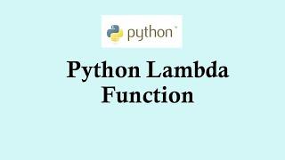 Python basic course- Lambda function in Python