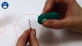 How to use a Dritz LED Needle Threader