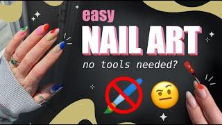 How to start doing nail art  *easy* *for beginners!* #easynailart #nails #nailtutorialw