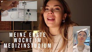 MEINE ERSTE WOCHE IM MEDIZINSTUDIUM - Uni Vlog