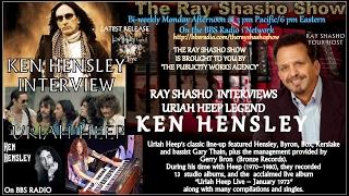 URIAH HEEP KEYBOARD WIZARD KEN KENSLEY ON THE RAY SHASHO SHOW