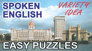 How to Learn English Speaking with Easy Puzzles Fast & Fluent Easy English Speaking Tips, Techniques