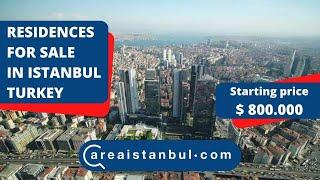 Istanbul Bosphorus View luxury Apartments for sale, Sisli Property for sale