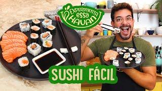 COMO FAZER SUSHI EM CASA FÁCIL | HAVAN