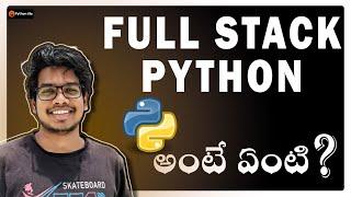 What is Full Stack Python in Telugu