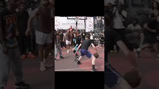 Old Head gets Cooked #shorts #basketball #streetball #hoops #hopper #anklebreakers #nba