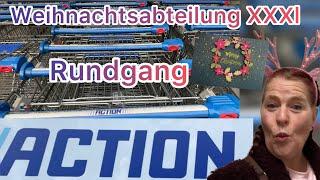 Action ️ Weihnachtsabteilung XXXL Rundgang  must have…? Basteln, Deko, Kerzen und mehr