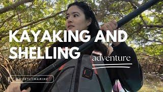 Kayaking through Mangrove trees to Shell Key Island