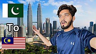 Pakistan to Malaysia  Travel Vlog ️