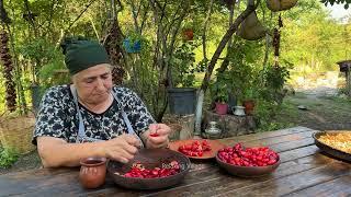 Delights of Mountain Relaxing Life: Chicken Buglama With Dogwood & Moutwatering Dessert Recipe