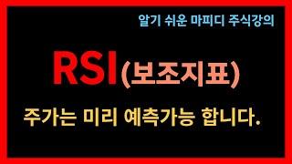 RSI 보조지표 마피디의 쉬운 주식강의  #RSI #보조지표 #CCI #볼린저밴드 #스토케스틱 슬로운