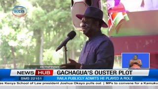 Raila Odinga publicly admits he played a role in Gachagua's ouster