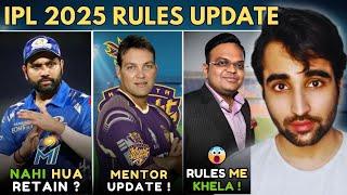 IPL 2025 News: Trade Window OPEN SOONKKR Mentor Delay | Mega Auction Rules Update | Rohit Sharma