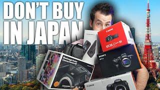 Why NOT to Buy a Camera in Japan