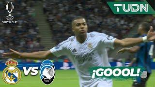 ¡SE ESTRENA CON EL REAL MADRID, GOOOL DE MBAPPÉ! | Real Madrid 2-0 Atalanta | UEFA Super Cup 2024 |