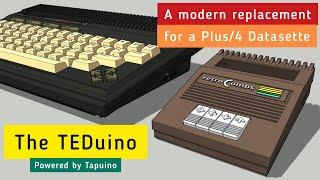 New Datasette for a Commodore 64 or Plus/4? My Tapuino Custom Case!