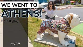 ONE DAY In Athens, GA | FOOD, Downtown, and Botanical Garden | Athens, GA | Vlog No. 39