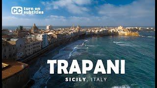 Discover TRAPANI Sicily [subtitles] drone footage [4K] Italy from above ️