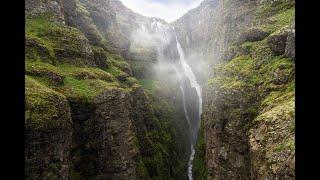 Glymur waterfall hike