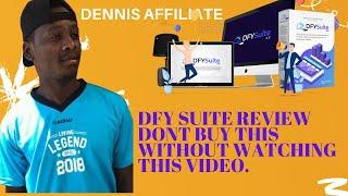 DFY Suite 2 0 Review ️ WARNING ️ DON'T BUY DFY SUITE 2.0 WITHOUT WTCHING THIS VIDEO