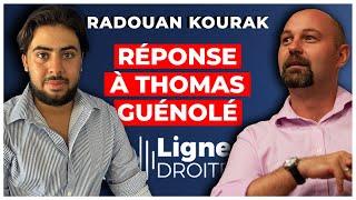 "C'est un censeur !" - Radouan Kourak répond au politologue Thomas Guénolé