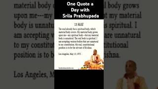 Srila Prabhupada Said: Quotes to Guide Your Soul#srilaprabhupada #krishnaconsciousness #iskcon