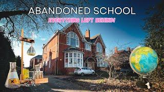 ABANDONED SCHOOL with EVERYTHING LEFT BEHIND!