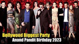 UNCUT Anand Pandit Birthday Celebration - Salman Khan,SRK,Kajol,Amitabh,Hrithik,Kapil