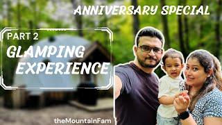 Anniversary #vlog #glamping experience| Glen Oro Farm|Galaxygazer dome| the Mountain Fam