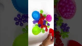 Reverse satisfying videos  ASMR sound colour beads #shorts #satisfying #asmr #oddlysatisfying