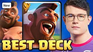 NEW BEST HOG CYCLE DECK TO PUSH IN CLASH ROYALE!