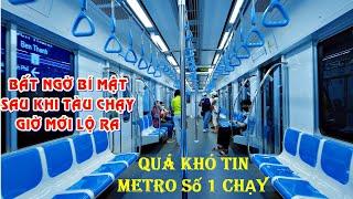 Bất ngờ bí mật sau khi Metro số 1 chạy, giờ mới lòi ra sự thật đến khó tin