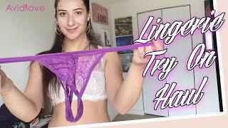 Bodysuit Baybydoll Lingerie Try on Haul | Avidlove ft. Desy Gato