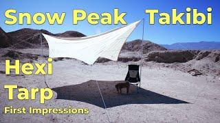 Snow Peak Takibi Hexa Tarp M Set   4K