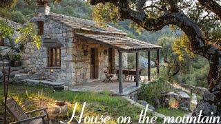 Simple rustic stone houses on the Mediterranean coast | Warm winter, cool summer. Do you like them?