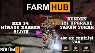 FARM HUB | BÖLÜM 7 | REB 14 MD ALDIK, BENDEN İYİ UPGRADE YAPAN YOK #knightonline