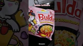 Buldak Carbonara  #asmrfood #food #koreanramen #buldaknoodles #buldakramen  #spicy