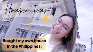 BOUGHT MY OWN HOUSE IN THE PH! | House Tour!