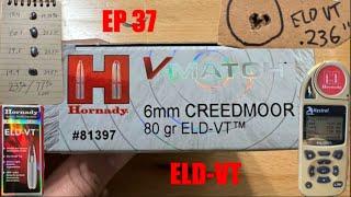 Ballistics gel hunting VS match bullets EP 37 Hornady ELD-VT