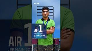  ALLEN is Building What? Champions with AIR-1 like Nilkrishna! JEE Main 2024 Result