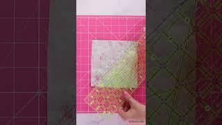 Half Square Triangle Tutorial (#shorts)