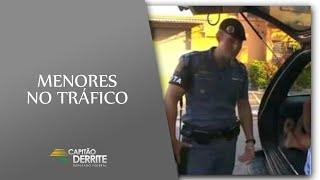 1° Tenente Derrite - Rota - Menores no Tráfico