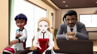 【Pokémon MMD】 Bede's Confession (Chairman Rose, Oleana, Bede and Hop)