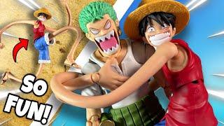 Any One Piece fan will LOVE this set!!! (Sh Figuarts Monkey D Luffy Gum Gum Optional Parts Review)