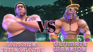 "Andre" The Giant vs Ultimate Warrior / WWE Undefeated / WWE Gaming