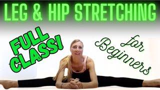 EASY & LAZY LOWER BODY STRETCH FOR ANYONE ! FULL CLASS