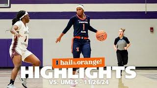 Illini WBB | Highlights vs. UMES (11/26/24)