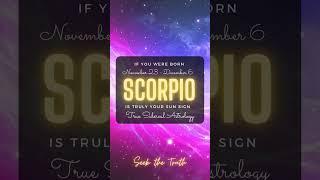 Scorpio’s in True Sidereal Astrology