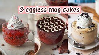 3 EGGLESS & EASY MUG CAKE RECIPES PERFECT FOR VALENTINE'S DAY